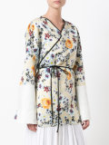 floral print kimono jacket