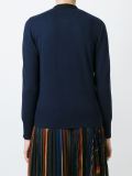 bi-colour cardigan