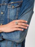 'Engraved Round Signet' ring