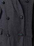 double breasted houndstooth jacket