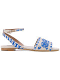 Petal flat sandals