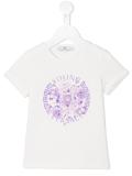 floral Medusa print T-shirt