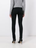 back logo skinny trousers