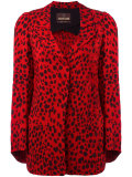 animal print blazer