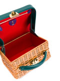 LOVE appliqué shoulder bag 