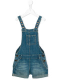 studded short dungarees