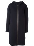 hooded zip coat