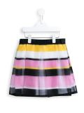 striped skirt