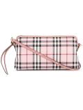 checked crossbody bag