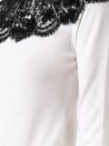 embellished neck jumper