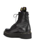 chunky sole lace-up boots