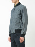zipped bomber jacket 