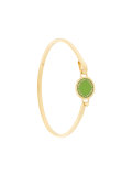 logo disc hinge bracelet