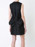 bow detail scuba dress