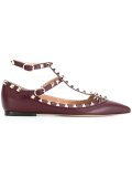 'Rockstud'平底鞋