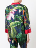 floral print blazer