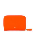 smiley zip around wallet