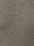 ribbed V-neck T-shirt