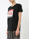 logo print T-shirt