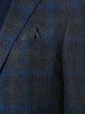 checked blazer