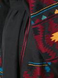 'Eagles' embroidered midi dress