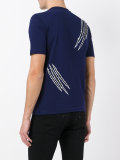 peace print T-shirt