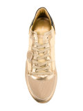 glitter paneled sneakers 