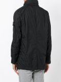 logo patch zip jacket 