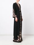 roses print long dress