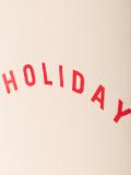 Canvas 'Holiday' Logo Pouch