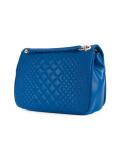 embossed shoulder bag