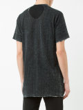 arched printed T-shirt