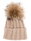 Cashmere and Fox Fur Beanie