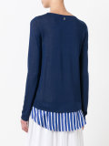 shirt trim sweatshirt 