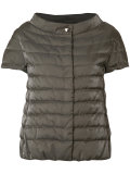 shortsleeved padded jacket
