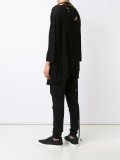 distressed snake print T-shirt