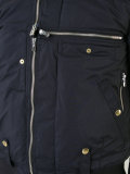 zipped biker jacket 