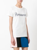 'Parisienne' print T-shirt