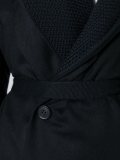 belted hooded coat