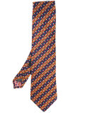 jacquard printed tie