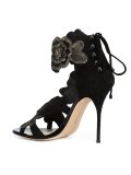 flower detail sandals 