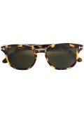 tortoiseshell square sunglasses