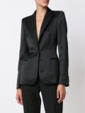 peaked lapel blazer