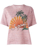 sunset print T-shirt