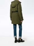 fur trimmed parka 