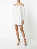 off-shoulders shift dress