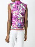 floral print gilet