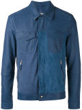 panel zipped jacket 