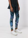 macramé detailing leggings