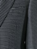 micro print blazer
